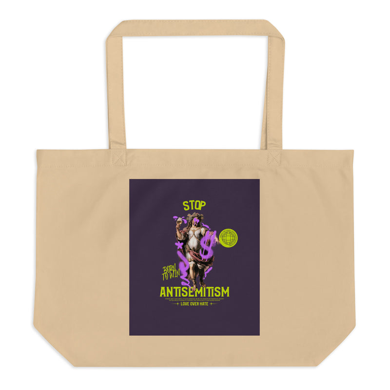 Classic Graffiti Fusion | Large Organic Tote Bag