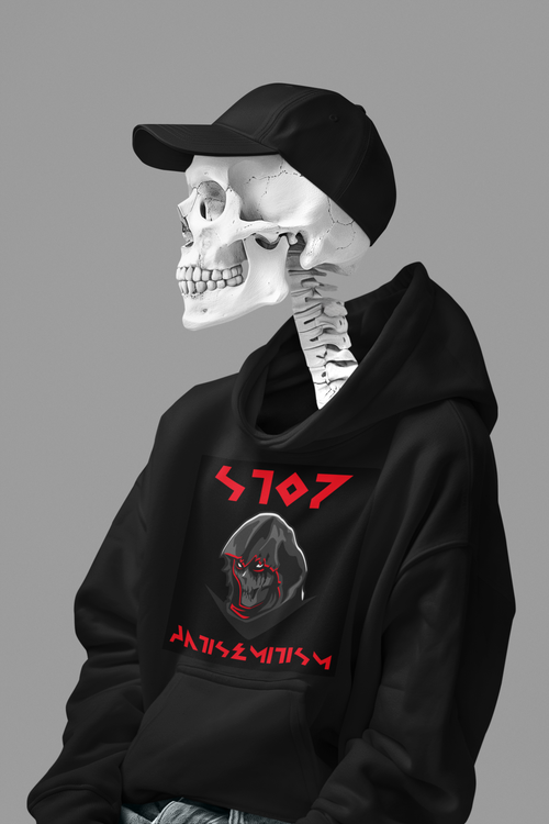 Red Fight | Antisemitism | Unisex Hoodie