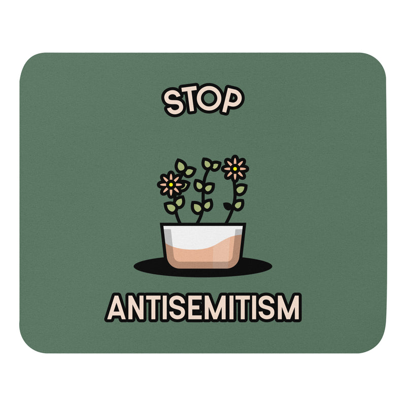 Stop Antisemitism | Plants & Flowers Edition | Mousepad