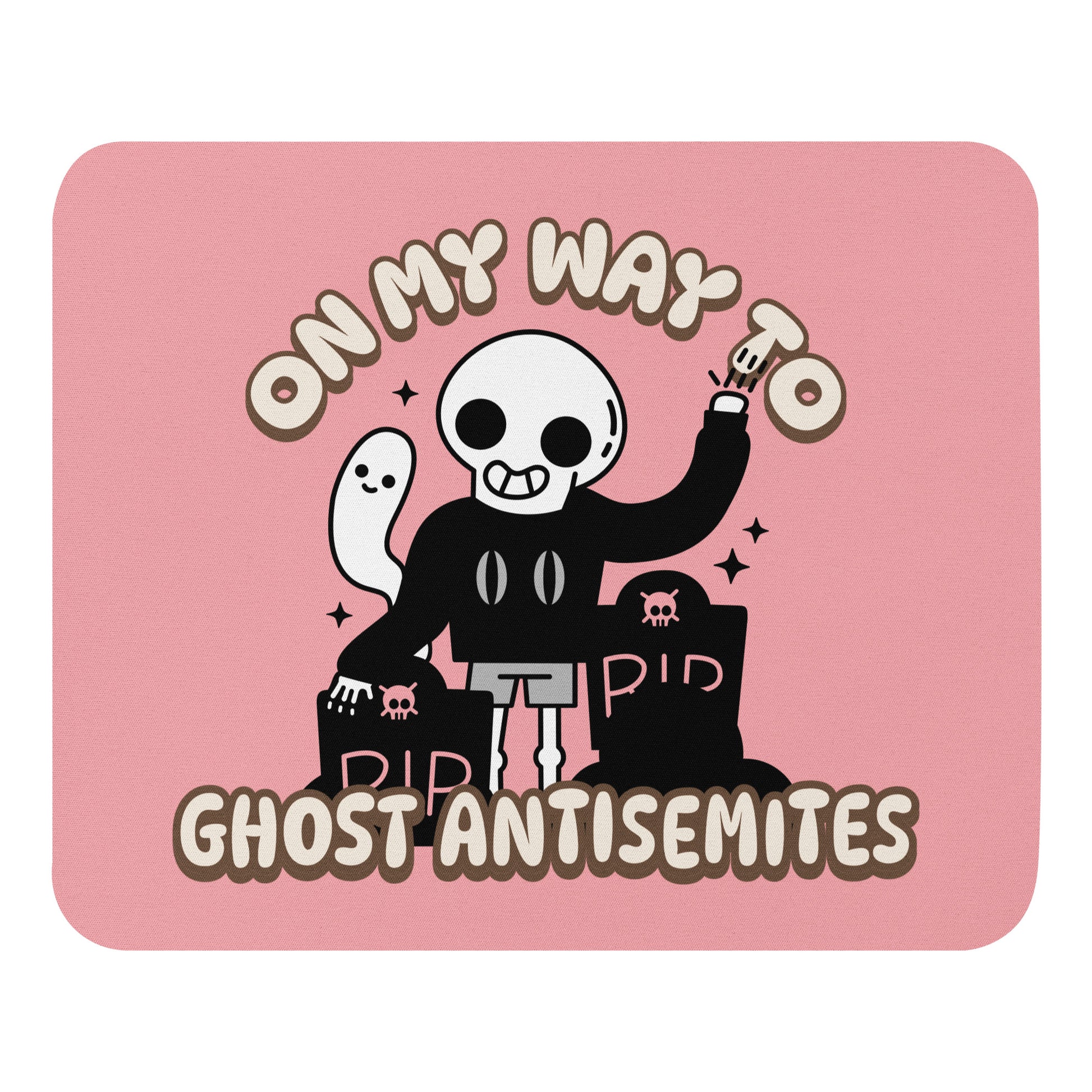 Ghost Antisemites | Mousepad Jouparty