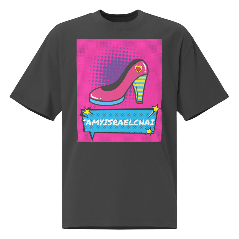 Amyisraelchai | Unisex Oversized Faded T-Shirt