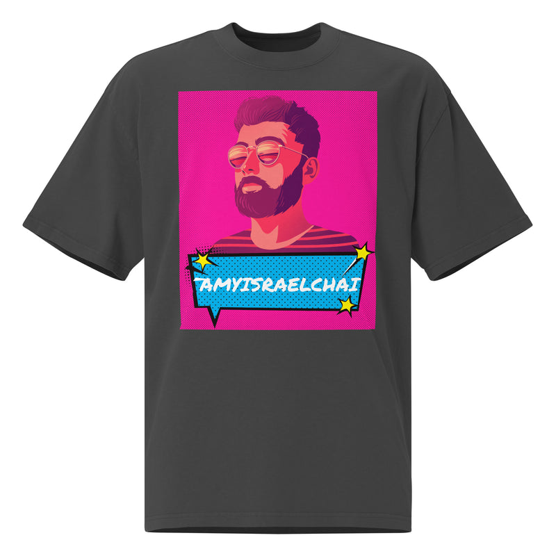 Amyisraelchai | Unisex Oversized Faded T-Shirt