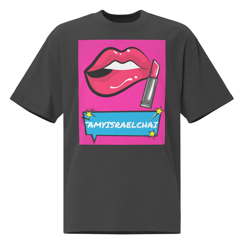 Amyisraelchai | Unisex Oversized Faded T-Shirt