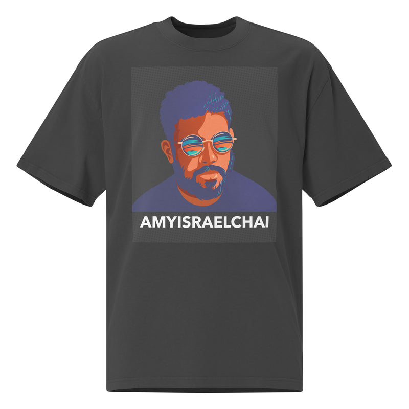 Amyisraelchai | Unisex Oversized Faded T-Shirt