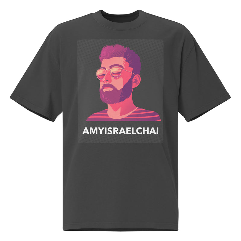 Amyisraelchai | Unisex Oversized Faded T-Shirt