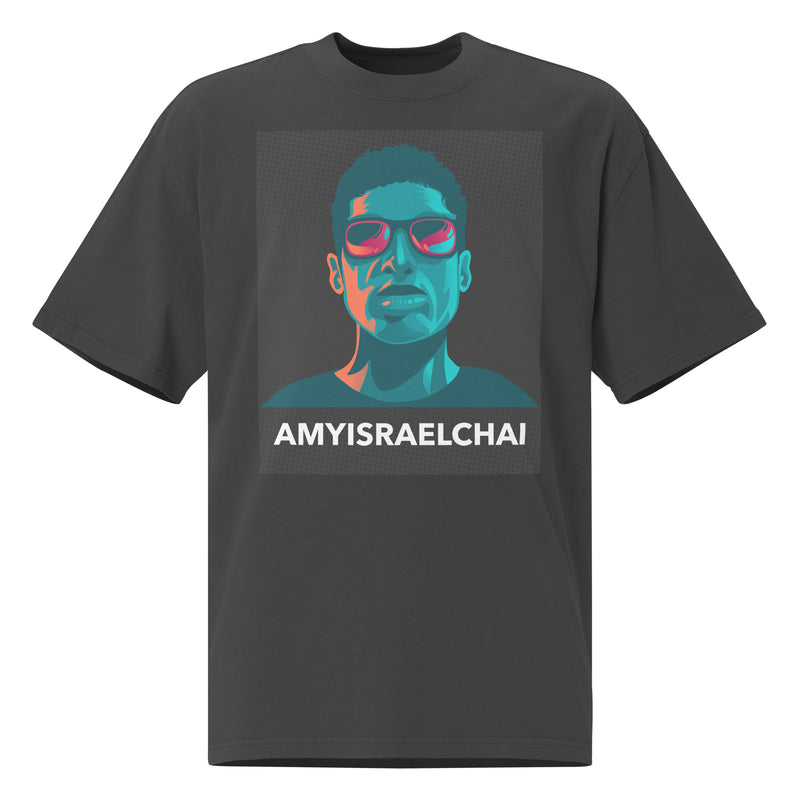 Amyisraelchai | Unisex Oversized Faded T-Shirt