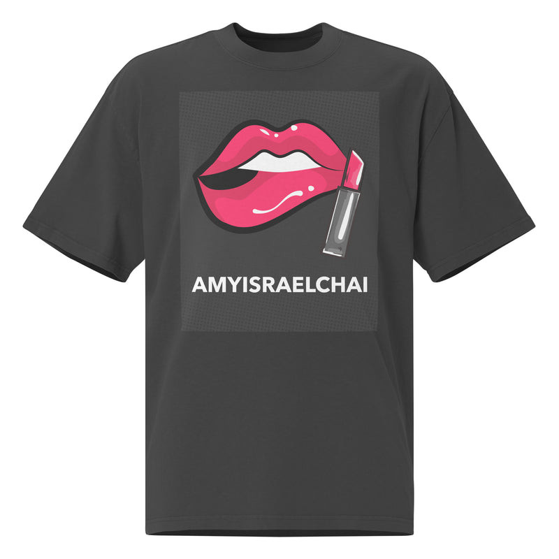 Amyisraelchai | Unisex Oversized Faded T-Shirt