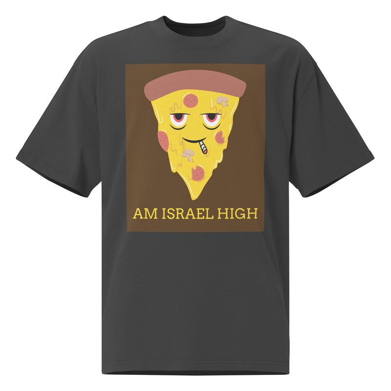 Am Israel High | Unisex Oversized Faded T-Shirt