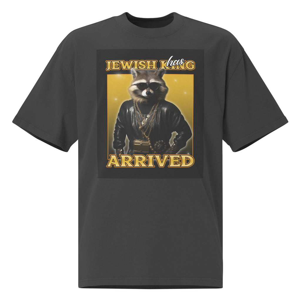 Mr Racoon | Unisex Oversized Faded T-Shirt