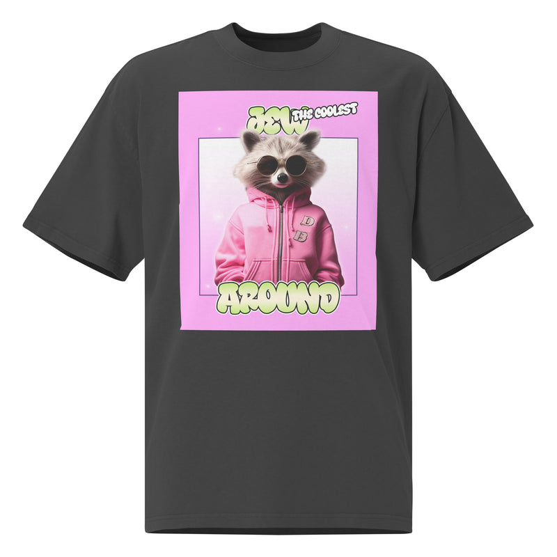 Mr Racoon | Unisex Oversized Faded T-Shirt