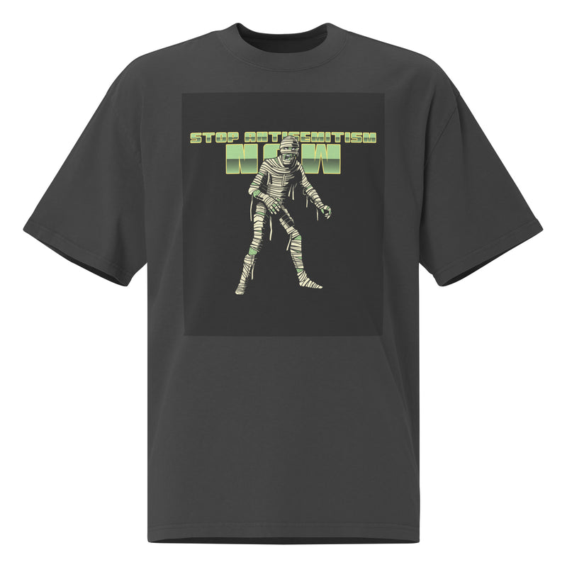Horror Movie | Antisemitism | Unisex Oversized Faded T-Shirt