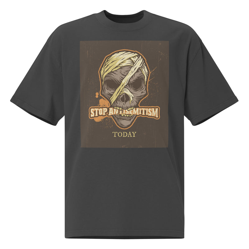 Horror Movie | Antisemitism | Unisex Oversized Faded T-Shirt