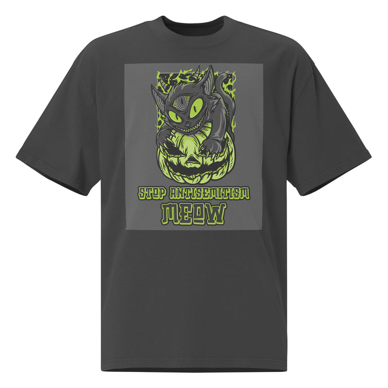 Horror Movie | Antisemitism | Unisex Oversized Faded T-Shirt