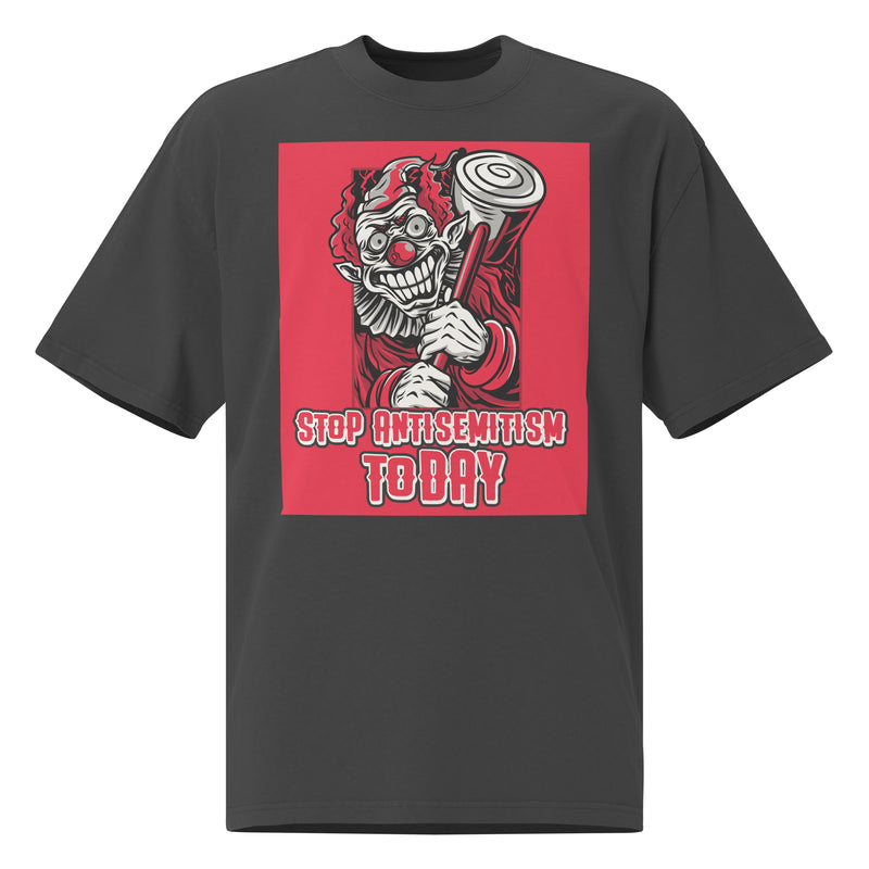 Horror Movie | Antisemitism | Unisex Oversized Faded T-Shirt