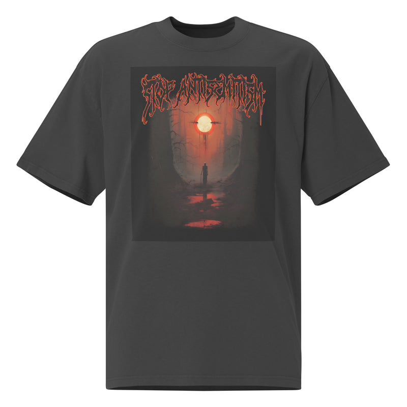 Horror Movie | Antisemitism | Unisex Oversized Faded T-Shirt