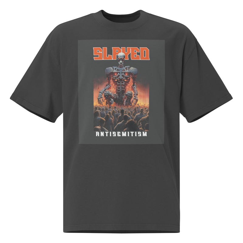 Horror Movie | Antisemitism | Unisex Oversized Faded T-Shirt