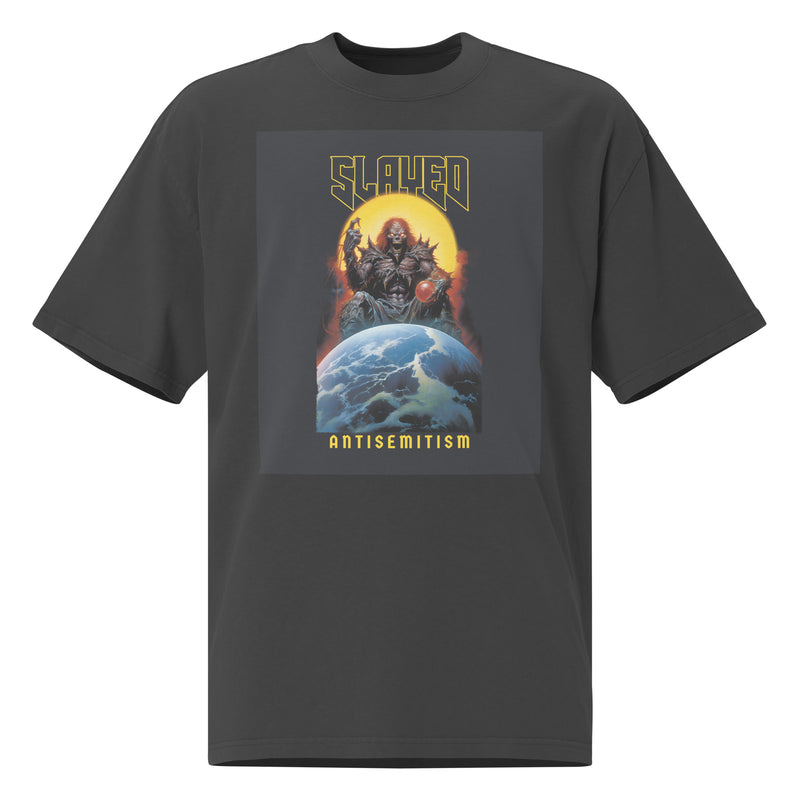Horror Movie | Antisemitism | Unisex Oversized Faded T-Shirt