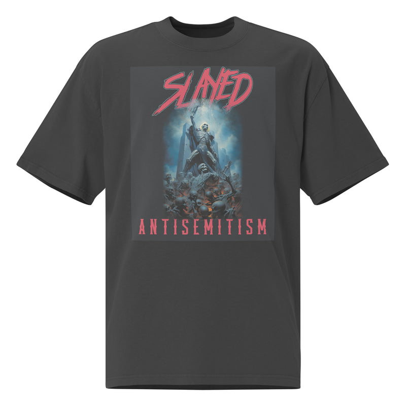 Horror Movie | Antisemitism | Unisex Oversized Faded T-Shirt