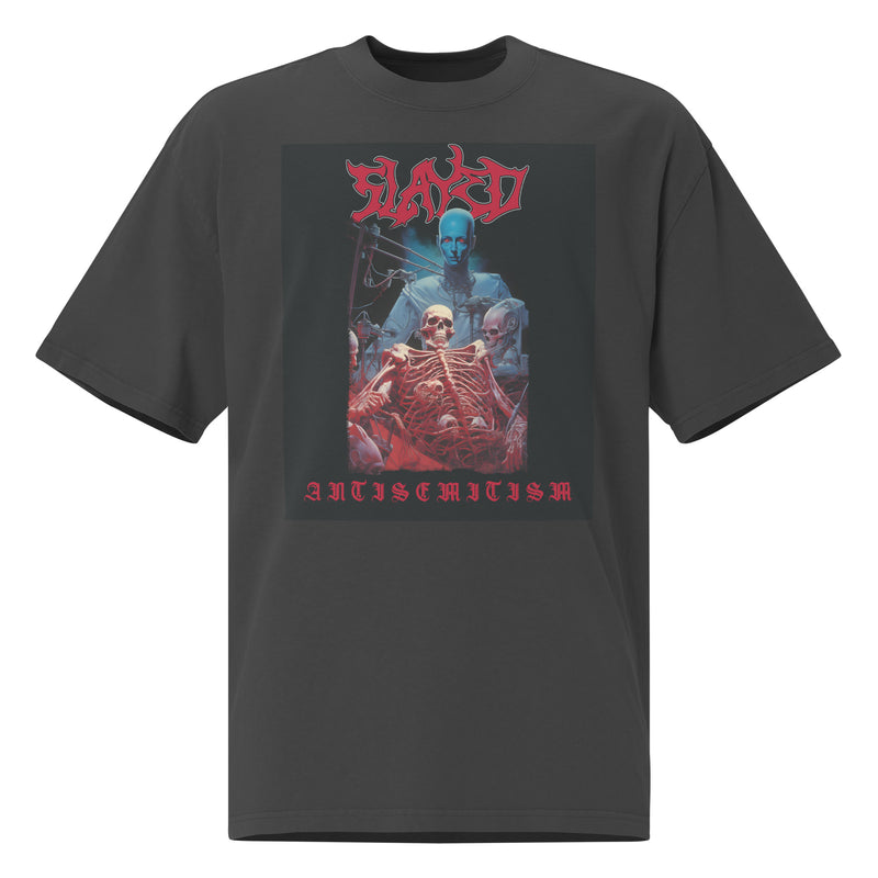 Horror Movie | Antisemitism | Unisex Oversized Faded T-Shirt