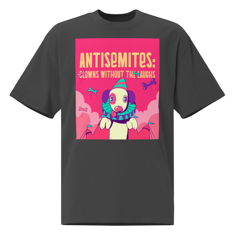 Antisemitic Clowns | Unisex Oversized Faded T-Shirt