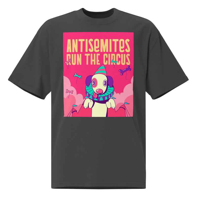 Antisemitic Clowns | Unisex Oversized Faded T-Shirt