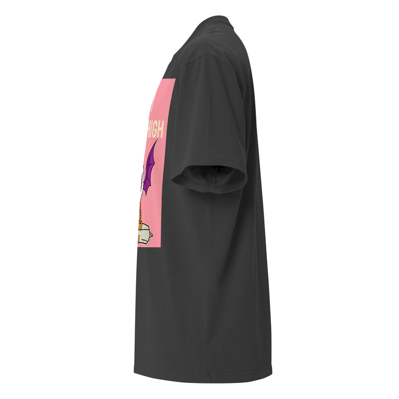 Am Israel High | Unisex Oversized Faded T-Shirt