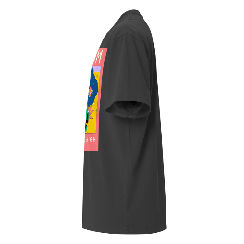 Am Israel High | Unisex Oversized Faded T-Shirt