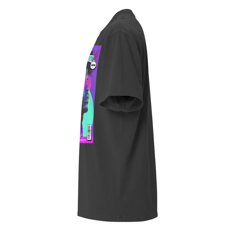 80's Fashion Trend | Battle Antisemitism  | Unisex Oversized Faded T-Shirt