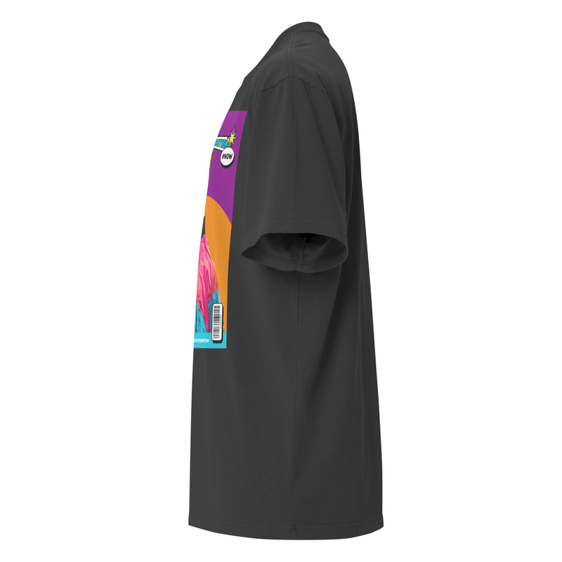 80's Fashion Trend | Battle Antisemitism  | Unisex Oversized Faded T-Shirt