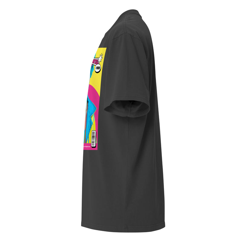 80's Fashion Trend | Battle Antisemitism  | Unisex Oversized Faded T-Shirt