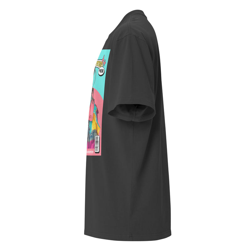 80's Fashion Trend | Battle Antisemitism  | Unisex Oversized Faded T-Shirt