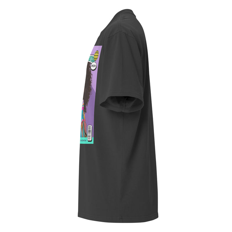 80's Fashion Trend | Battle Antisemitism  | Unisex Oversized Faded T-Shirt