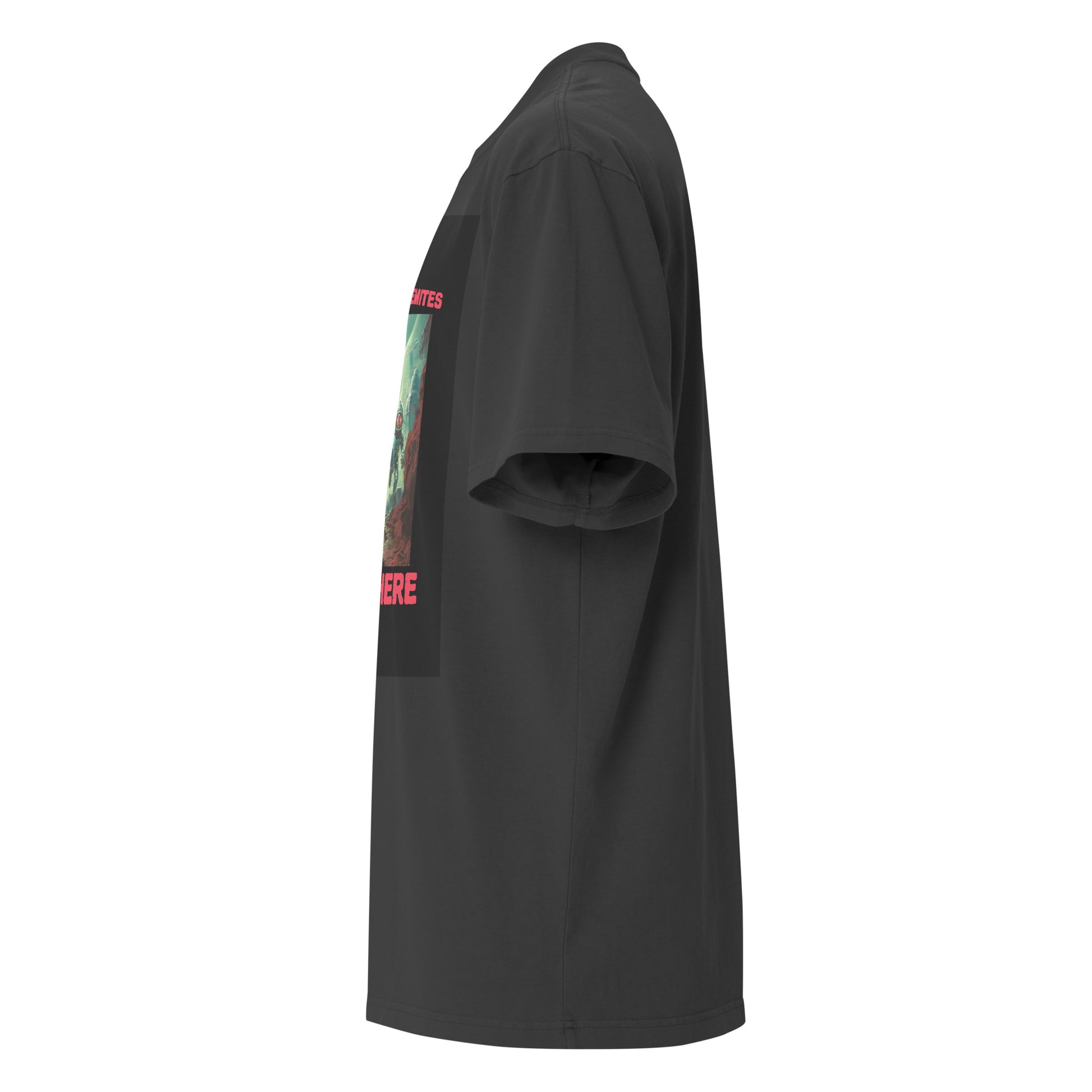 Get Alien Out | Antisemitism | Unisex Oversized Faded T-Shirt