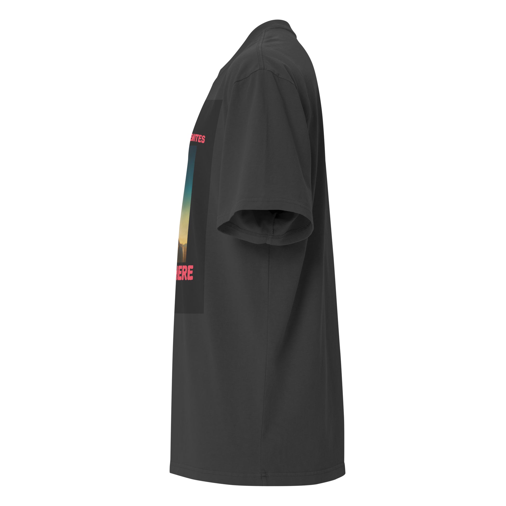 Get Alien Out | Antisemitism | Unisex Oversized Faded T-Shirt
