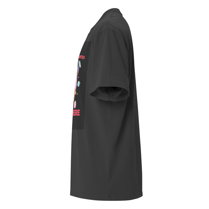 Get Alien Out | Antisemitism | Unisex Oversized Faded T-Shirt
