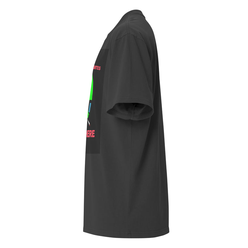 Get Alien Out | Antisemitism | Unisex Oversized Faded T-Shirt