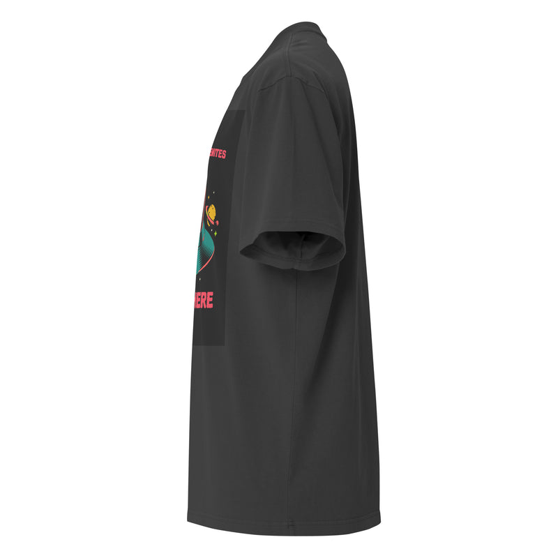 Get Alien Out | Antisemitism | Unisex Oversized Faded T-Shirt