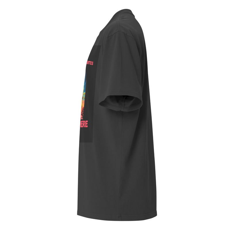 Get Alien Out | Antisemitism | Unisex Oversized Faded T-Shirt