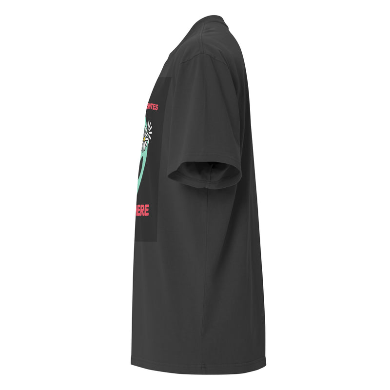 Get Alien Out | Antisemitism | Unisex Oversized Faded T-Shirt