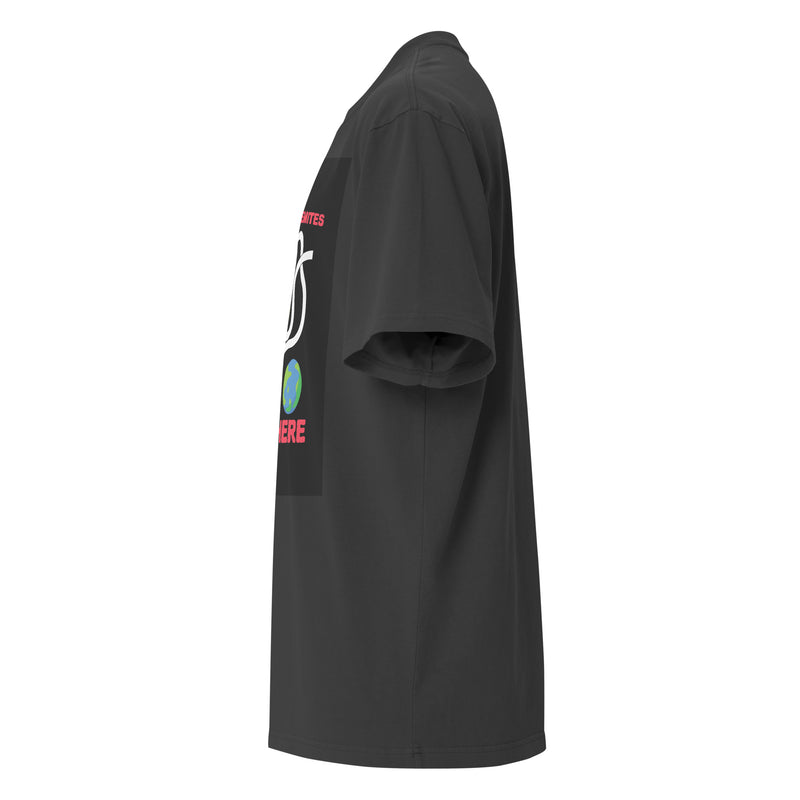 Get Alien Out | Antisemitism | Unisex Oversized Faded T-Shirt