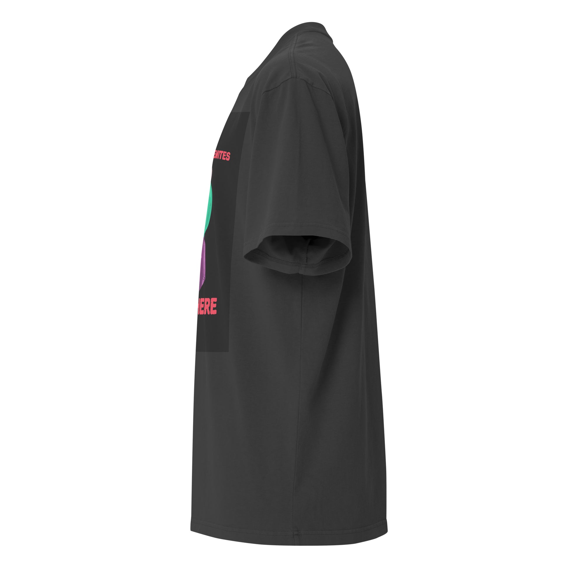 Get Alien Out | Antisemitism | Unisex Oversized Faded T-Shirt