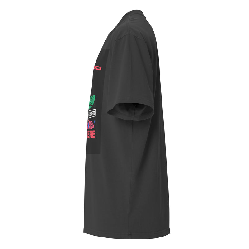 Get Alien Out | Antisemitism | Unisex Oversized Faded T-Shirt