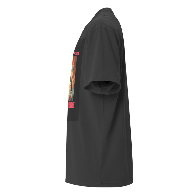Get Alien Out | Antisemitism | Unisex Oversized Faded T-Shirt