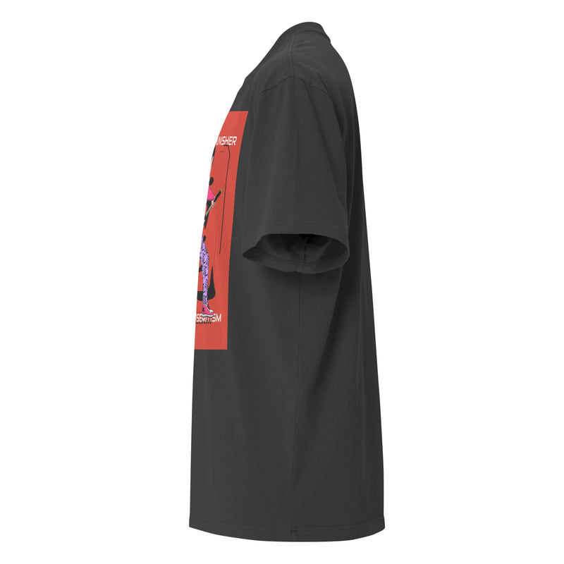 Antisemites Punisher | Unisex Oversized Faded T-Shirt