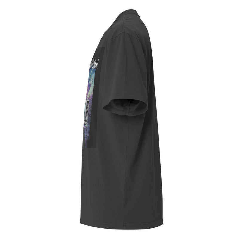 Horror Movie | Antisemitism | Unisex Oversized Faded T-Shirt