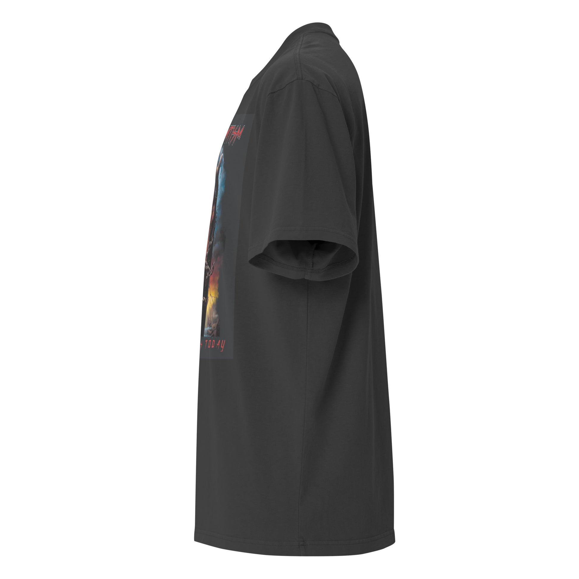 Horror Movie | Antisemitism | Unisex Oversized Faded T-Shirt