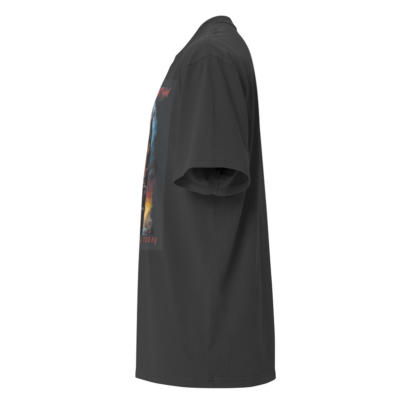 Horror Movie | Antisemitism | Unisex Oversized Faded T-Shirt