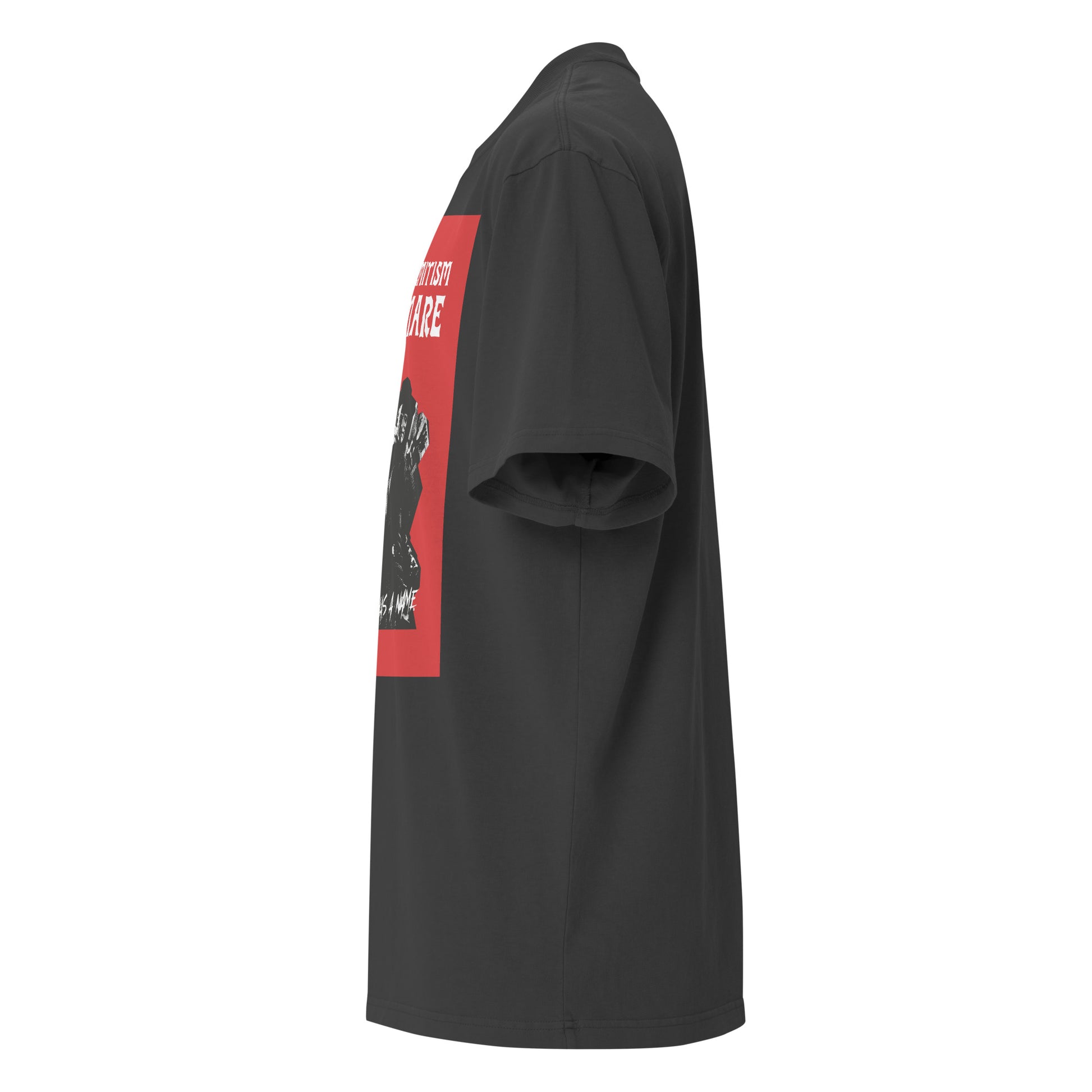 Horror Movie | Antisemitism | Unisex Oversized Faded T-Shirt