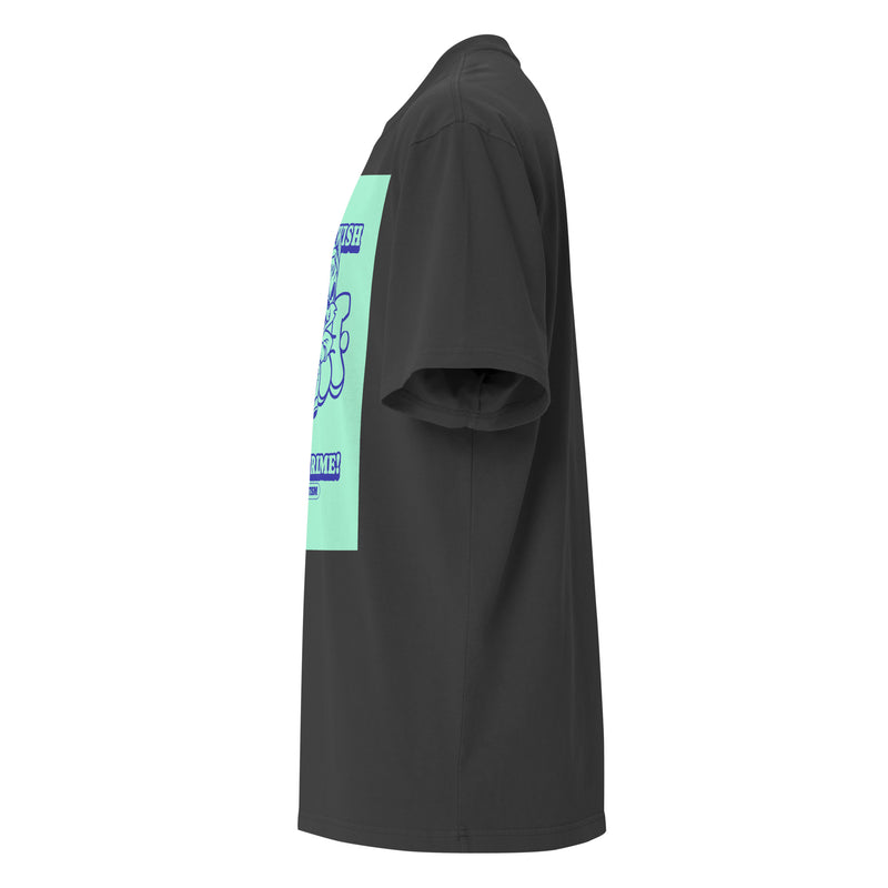Streetart Graffiti Cartoon | Antisemitism | Unisex Oversized Faded T-Shirt