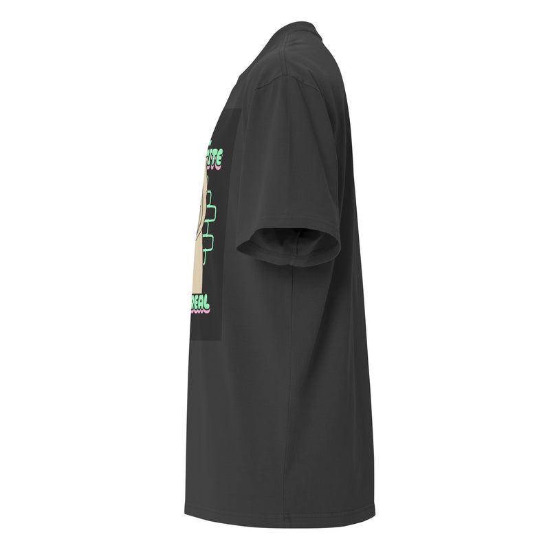 Streetart Graffiti Cartoon | Antisemitism | Unisex Oversized Faded T-Shirt